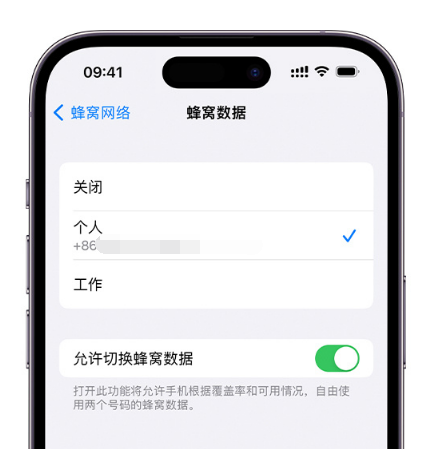 通城苹果维修服务分享如何在iPhone上使用双卡 